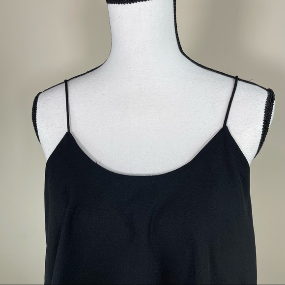 Paper Crane Black Tiered Camisole Blouse - Picture 7 of 7